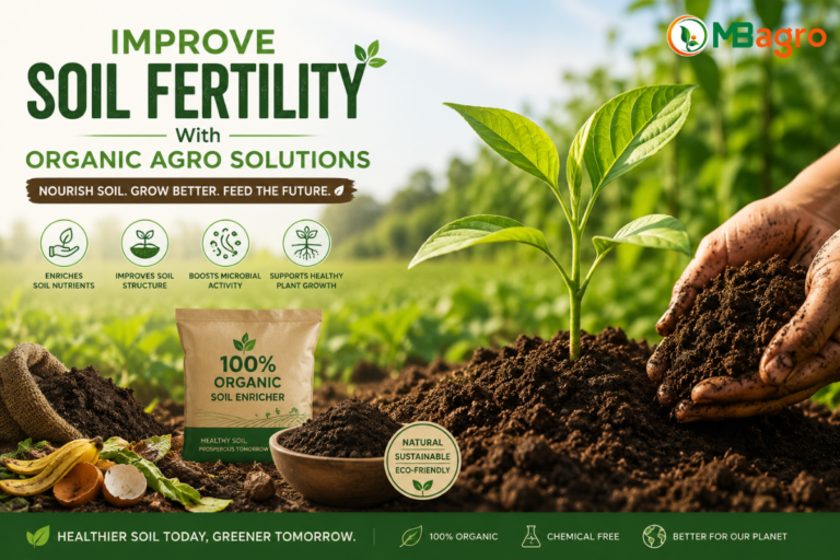 Improve Soil Fertility With Organic Agro Solutions